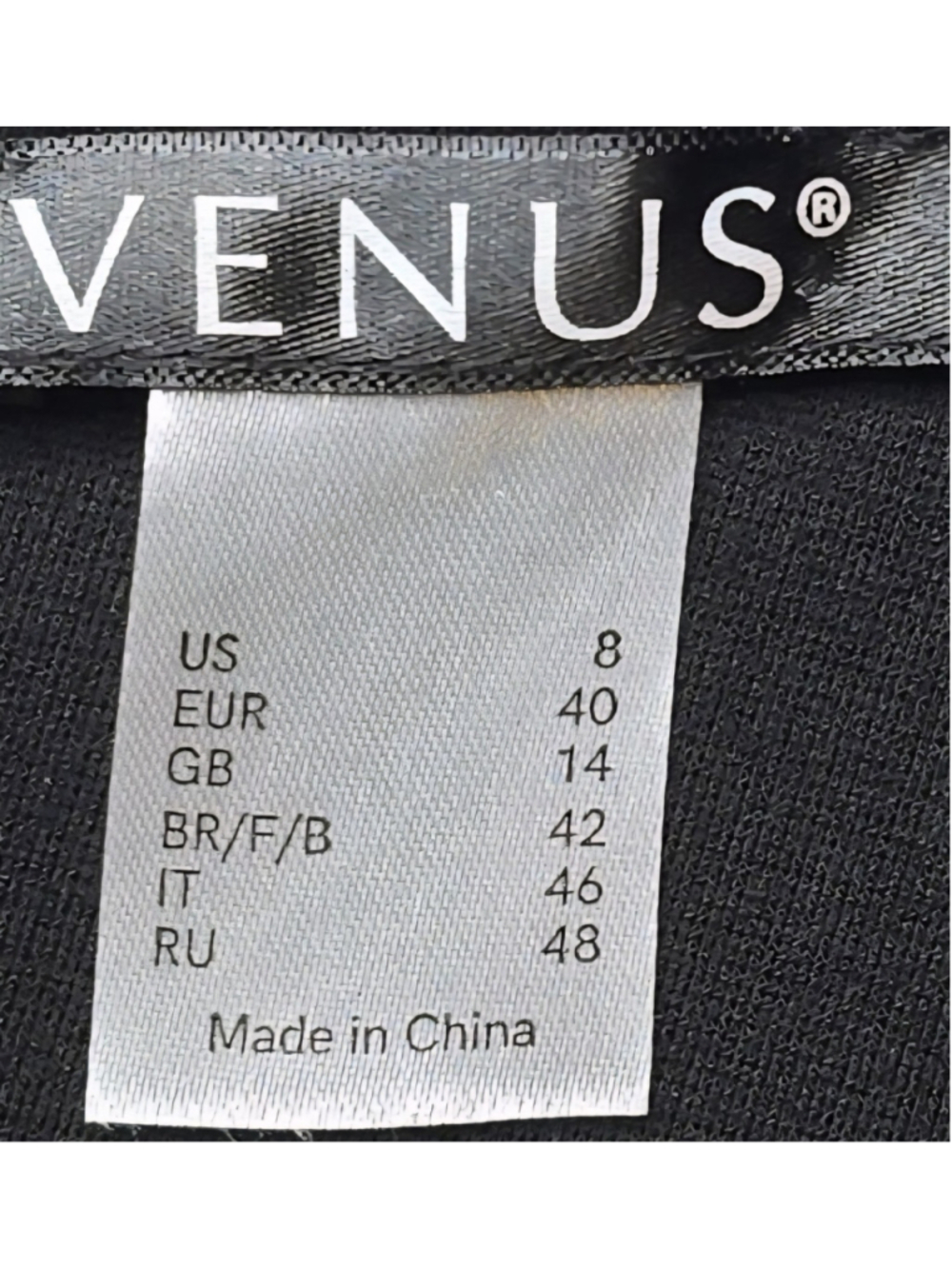 Venus Plunging Neckline Embellished Spring Wedding Guest Dress Wmns 8 Black - Picture 6 of 11